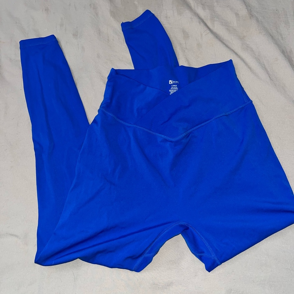 BuffBunny Royal Blue High-Waist Leggings